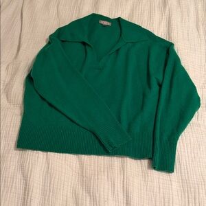 J. Crew Emerald Knit Top sweater size small